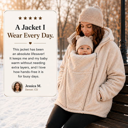 Maroven ™ Babywearing Fleece Jacket