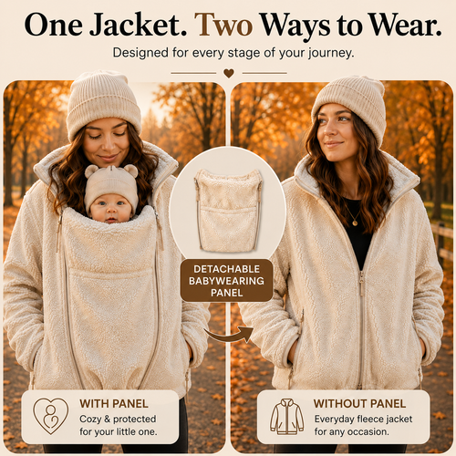 Maroven ™ Babywearing Fleece Jacket